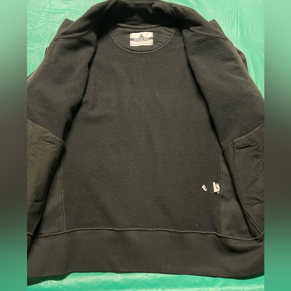 American Giant Moto Full Zip